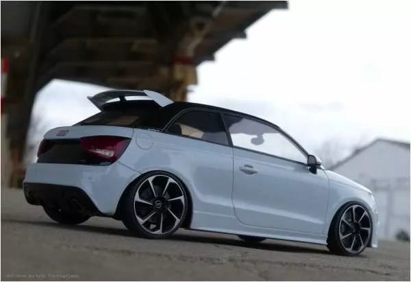 1:18 Audi A1 Quattro 2014 White Met LIMITED EDITION = OVP